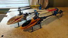 Align Trex 450SE and 450S CF Helicopters
