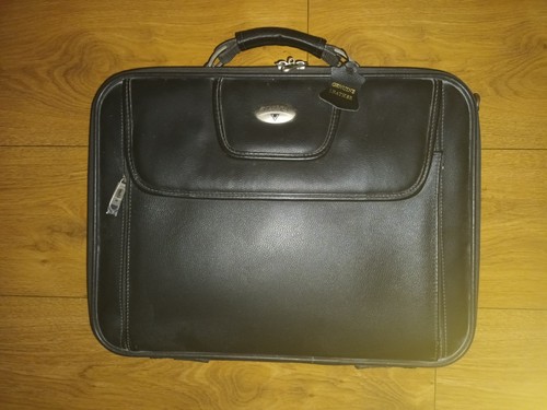 Antler leather laptop bag - antler,