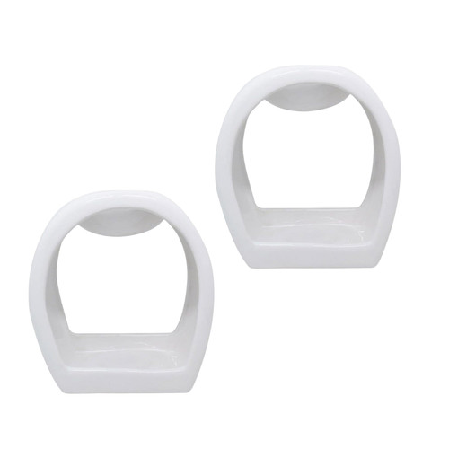 White arch tea light wax - 2,