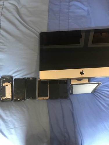 Job lot phones and imac - lot,