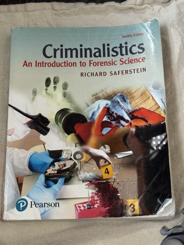 Criminalistics an - criminalistics:,