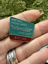 Lost enamel pin badge - lost,