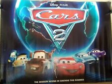 Cars 2 Disney Pixar UK Cinema Advance Lightning McQueen Mater Finn McMissile