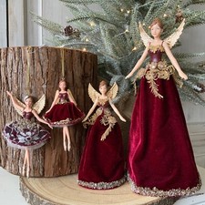 Burgundy Velvet Fairy