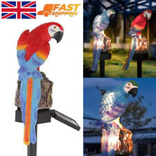 Solar Powered LED Parrot Light