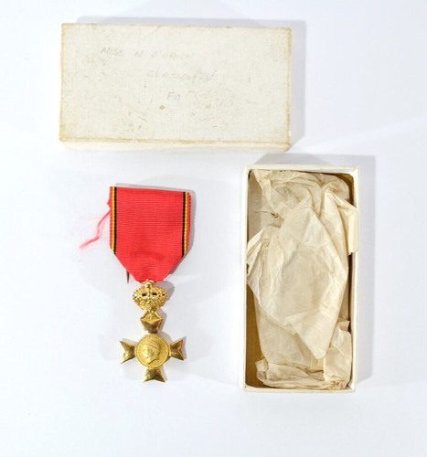 Ww1 belgium medal - belgium, albert
