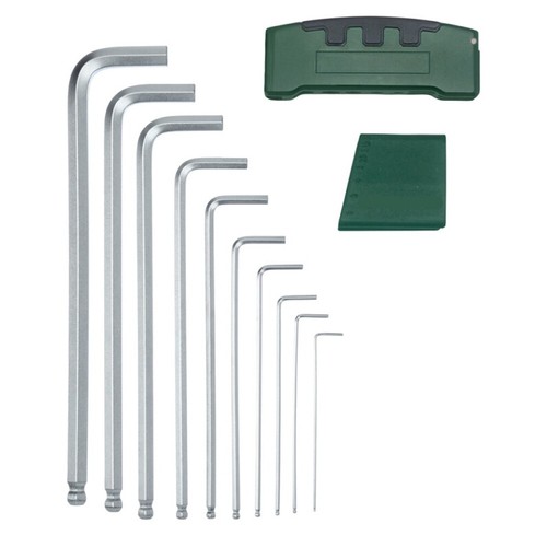 Allen key set 10pc extra - key,