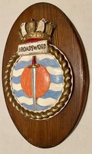 Vintage Royal Navy HMS