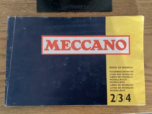 Vintage meccano book of - ,,