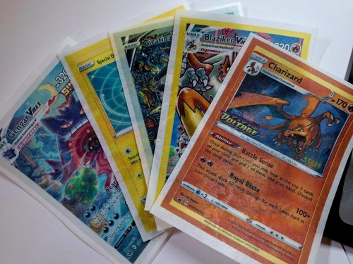 Edible pokémon card - card, images