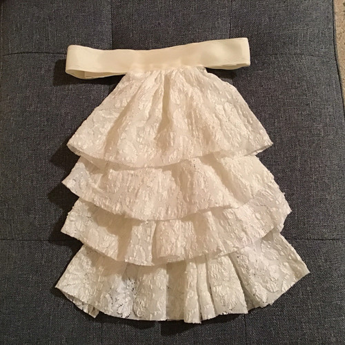 Jabot cravat ivory - cravat, in