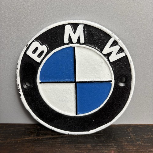 Small bmw wall - sign, cave