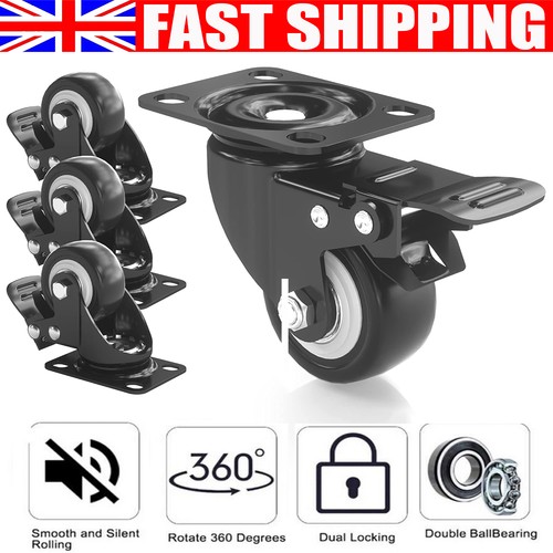 40mm threaded castor - threaded,