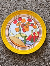 Clarice Cliff 'Bridgewater' Wedgewood Bone China Limited Edition Plate 1994