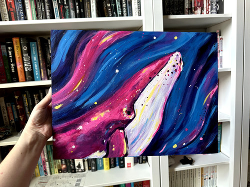 Original acrylic painting - original,