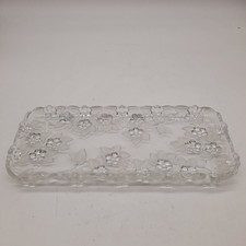 Walther Glas Crystal Glass Carmen Oblong Tray 34cm (#H1/28)