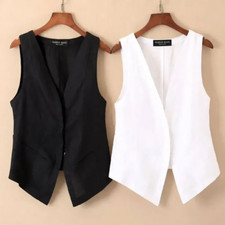 Lady Waistcoat Vest Gilet