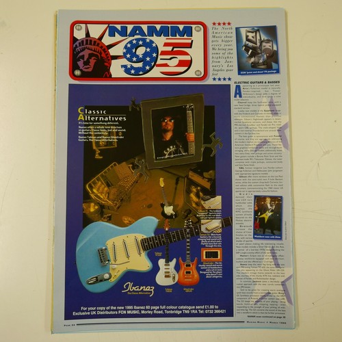 21x30cm magazine cutting - , 1995