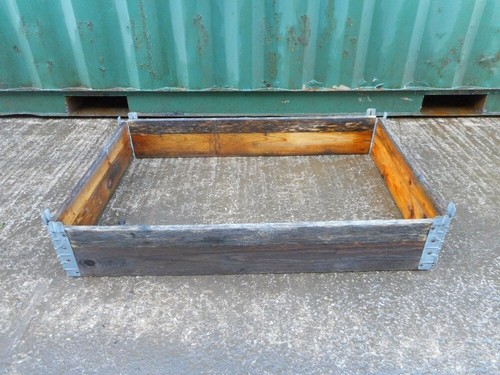 Used timber pallet collar - timber,