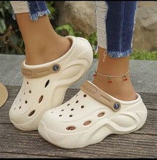 Chunky Platform Clogs Sandals