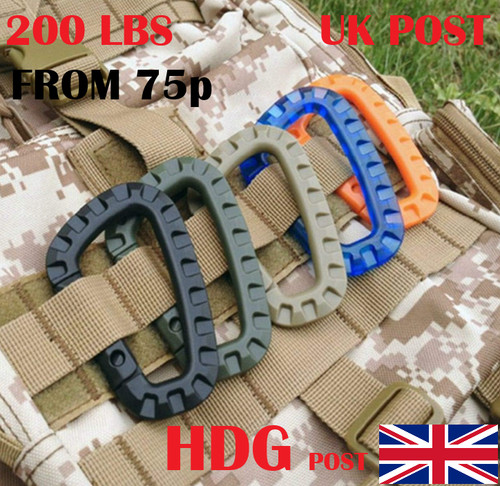 Tactical carabiner 200 pound - tactical,