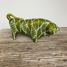 A Pottery Bull Designed for