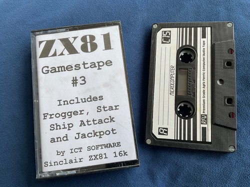 Zx81 game gamestape 1982 - game, 3