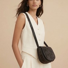 A.P.C. Small Pocket Saddle Bag