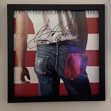 BRUCE SPRINGSTEEN Signed Autographed Born In The USA Vinyl Album PROOF