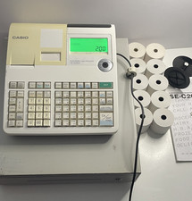 Casio SE-S2000  Electronic Cash Register With 10x Thermal Till Rolls