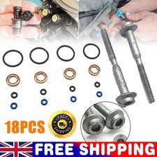 CAR For VW CADDY 1.6TDI FUEL INJECTOR RING WASHER SEALS BOLTS OE 03L130277B