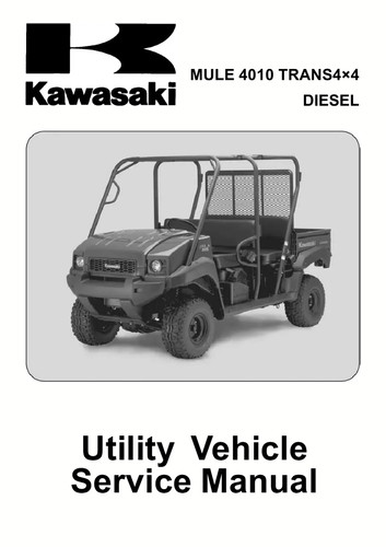 Kaf950gdf kawasaki mule 4010 - kaf950gdf,