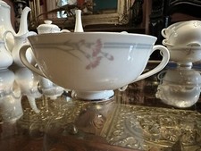 Soup Cup Royal Doulton Carnation 2 handles