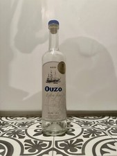 Very Rare Keo Extra Fine Ouzo 45% Vol. 50cl Product Of Cyprus Empty Glass Bottle