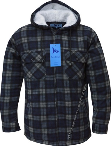 Hooded fleece padded - fleece,