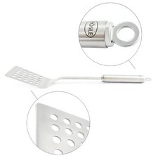 Rösle 18439 BBQ Turner High Quality Stainless Steel Grill Turner as Accessories for Gas
