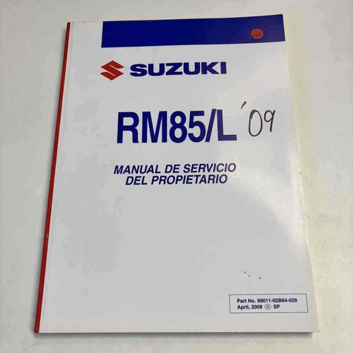 Suzuki l 2009 - suzuki, rm
