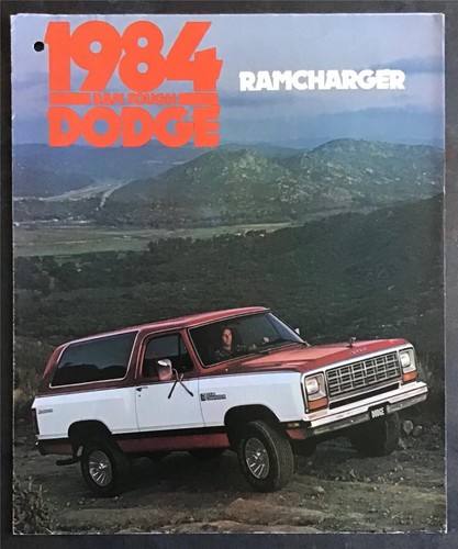 Dodge ramcharger usa - dodge, 1984