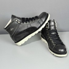 PUMA Archive WTR Rudolf Dassler Mens 9.5 Black Leather High Top Boots 352454-01