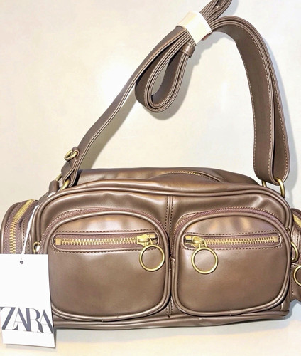 Zara women brown faux - women’s,