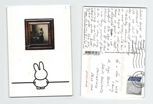 Vintage postcard miffy - vintage, dick