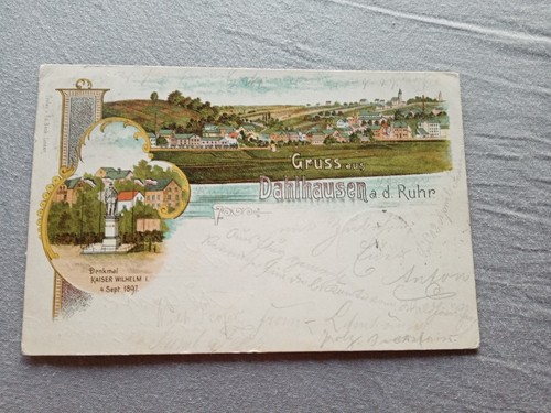 Greetings from dahlhausen - from,