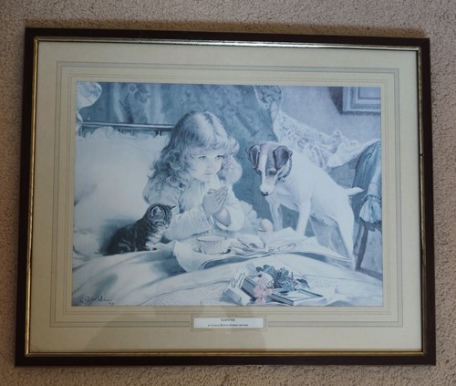 Framed suspense art print - "suspense",