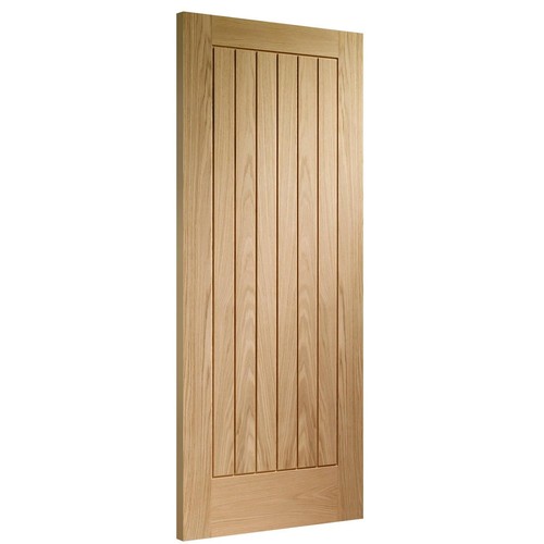 Internal oak cottage door - door,