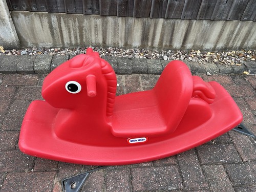 Little tikes red rocking horse - red,