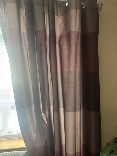 Next patio door - patio, curtains