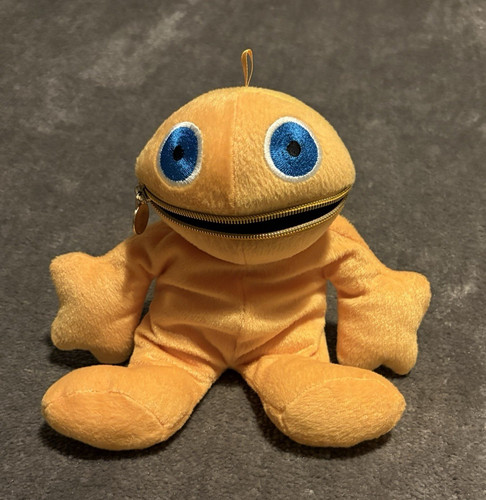 Rainbow orange alien plush - orange,