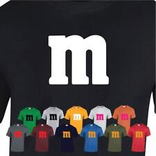 M&m Funny Men Womens Uni T shirt Halloween Costume Adult Fancy Birthday Gift