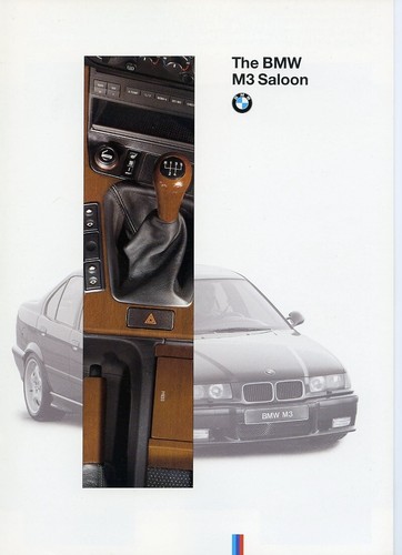 Bmw saloon 1995 brochure - 1995,