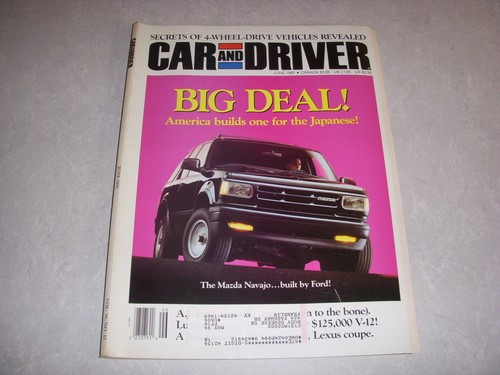 Car and driver magazine june - driver,